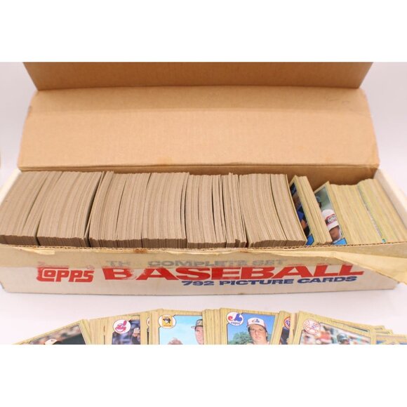 Baseball Trading Cards Topps 1985-7 Collectible Box Set Sport Team Not Counted - Picture 5 of 11
